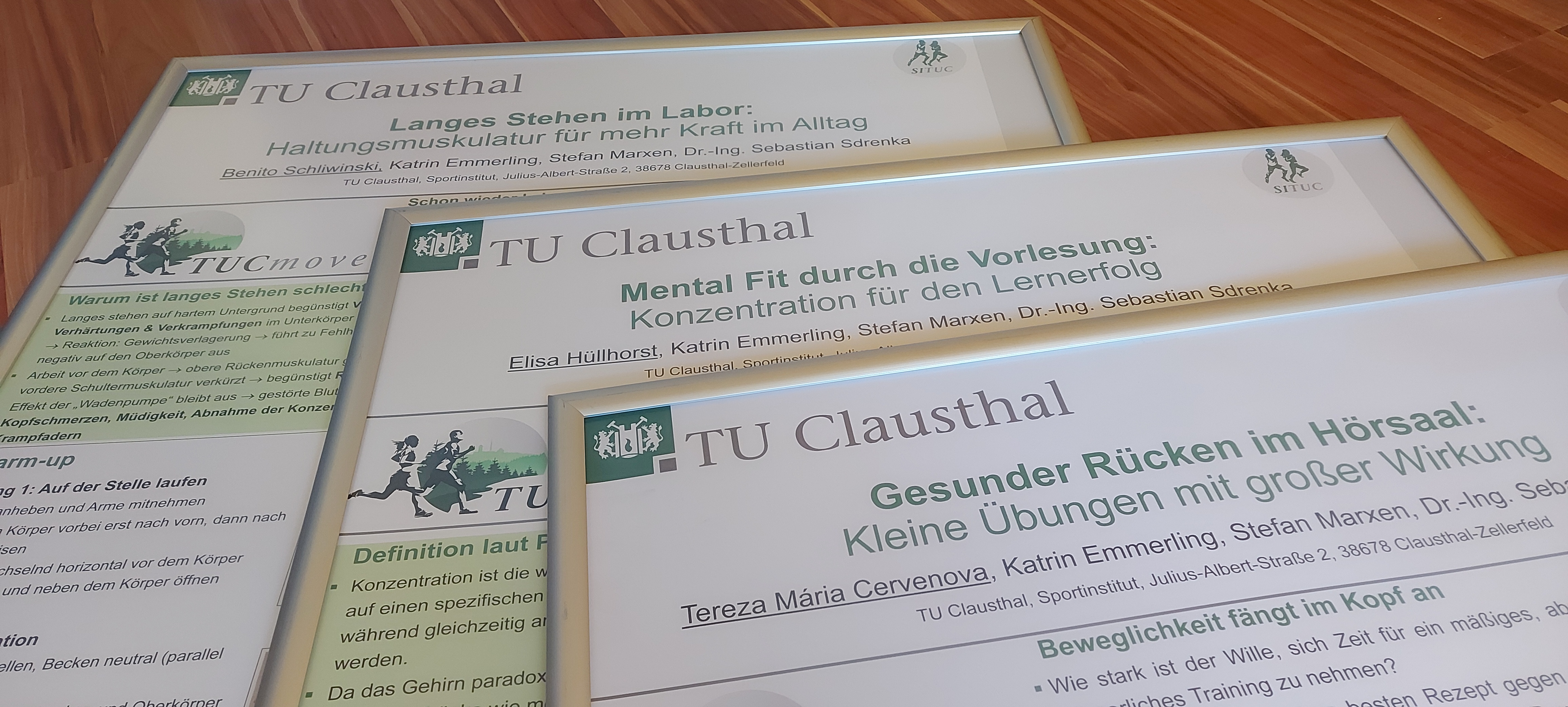 Themenposter für die Gesundheitsförderung