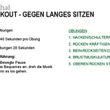 Workout 4 - GEGEN LANGES SITZEN