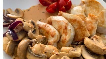 Low-Carb Champignon-Pfanne