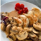 Low-Carb Champignon-Pfanne