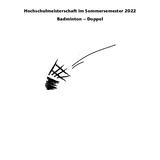 Hochschulmeisterschaft Badminton-Doppel