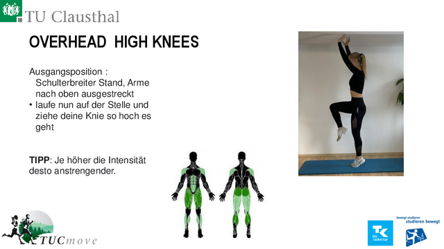 OVER HEAD HIGH KNEES