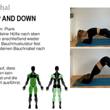 PLANK UP AND DOWN