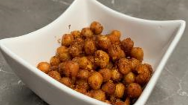 Knuspriger Kichererbsen Snack