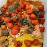 Marinierter Ofen-Lachs